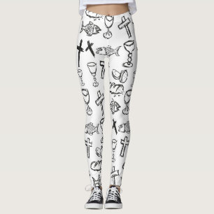 Legging Christian Pattern