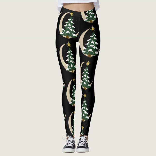 Legging Christmas Tree Leggings, Buy with Matching T-Shirt (Frente)