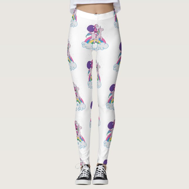 Legging christmas unicorn santa claus (Frente)