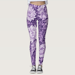Legging Chrysanthemum Purple, William Morris