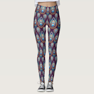 Legging chuva moderna cai nas pernas