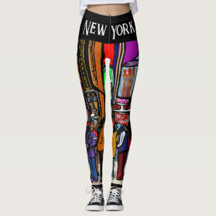 Legging Cidade Doxie Town - NOVA YORK