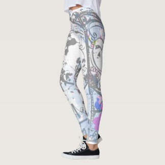 Legging Cinderella inspirou caneleiras da carruagem