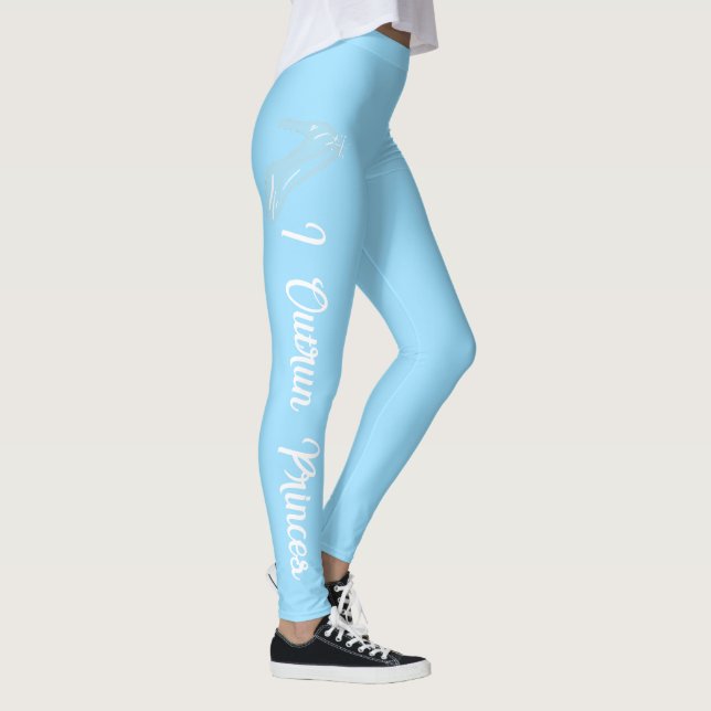 Legging Cinderella Runs (Longa) (Direita)