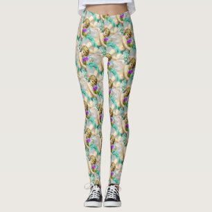 Legging Cinza Aqua Cherubs
