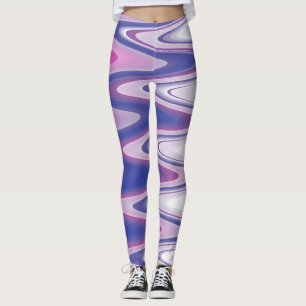 Legging Cinza azul da Fuchsia