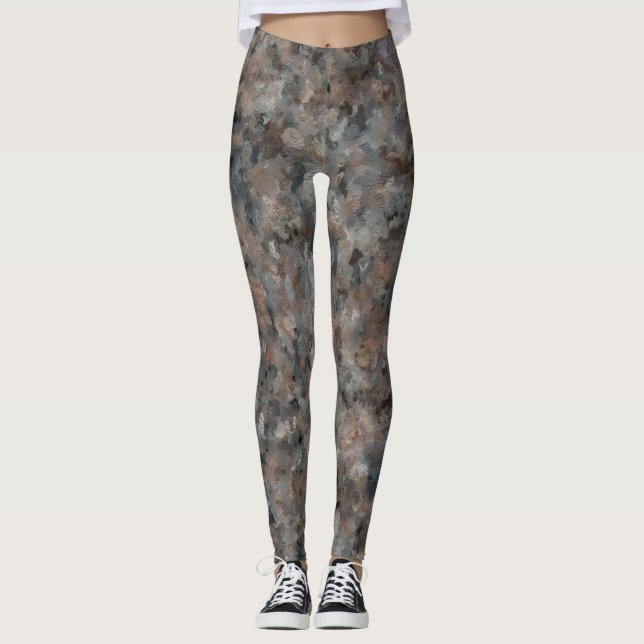 Legging Cinza Granite (Frente)