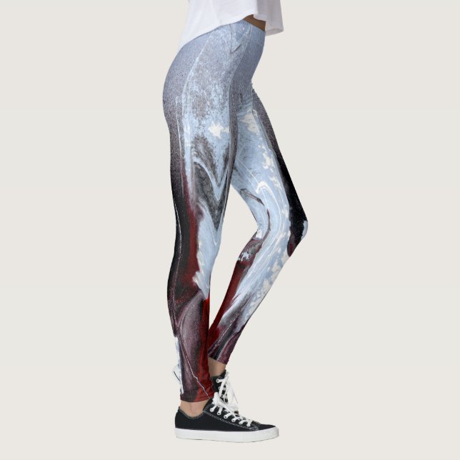 Legging Cinza para Marrom Escuro (Direita)
