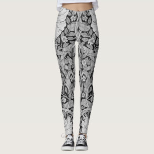 Legging Cinza Pimpernel Monotone, William Morris