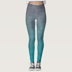 Legging Cinza Teal Rustic ombre