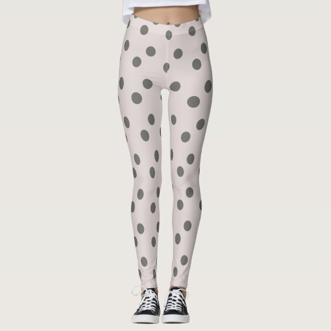 Legging Cinzas adoráveis, mulheres (Frente)
