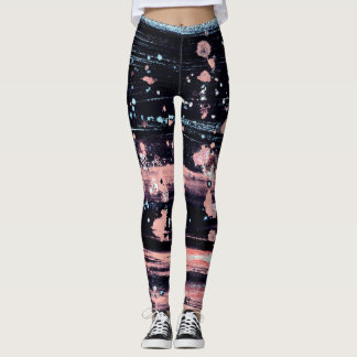 Legging Cinzas Escuras Glamourosas