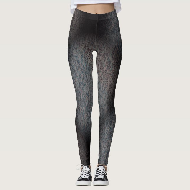 Legging CINZAS FUNDAS MODERNAS COSTAS Negras (Frente)