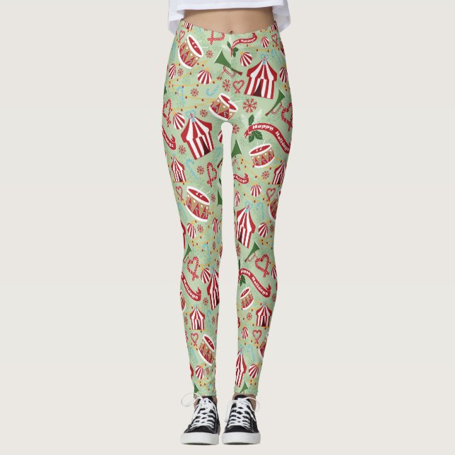 Legging Circo de Natal (Frente)