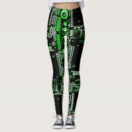 Legging Circuito Verde 2 em todas as legendas