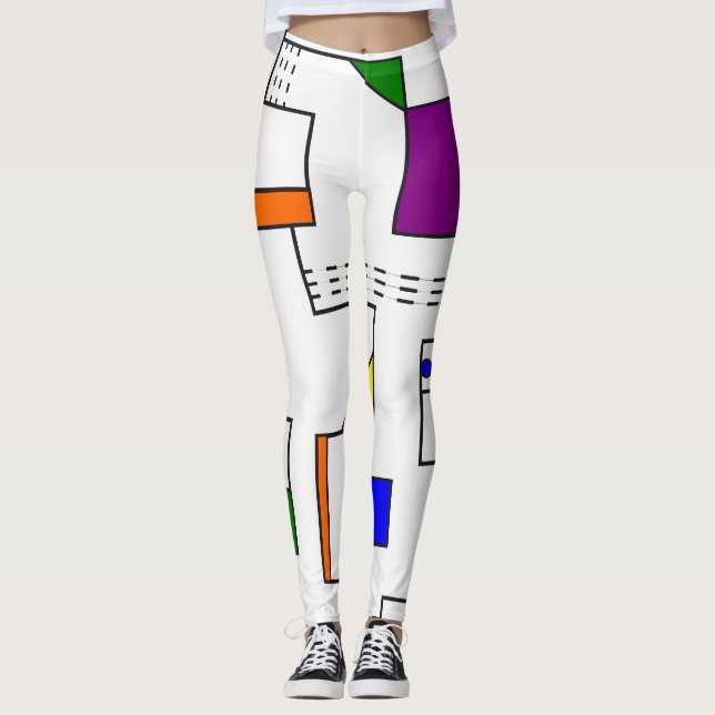 Legging Circuitos Bauhaus (Frente)
