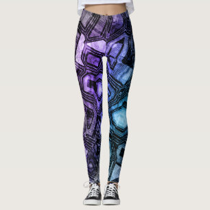 Legging Circuitos gemstone - astro-shadow: