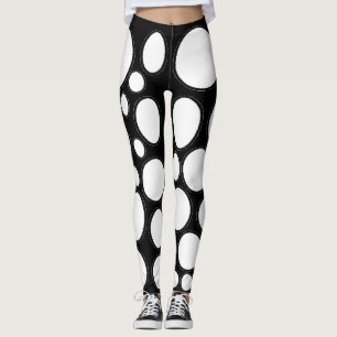 Legging Círculo Branco