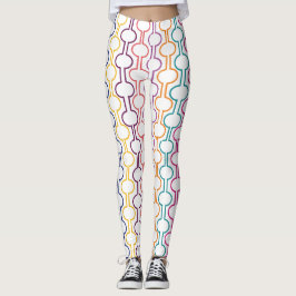 Legging Círculos abertos coloridos
