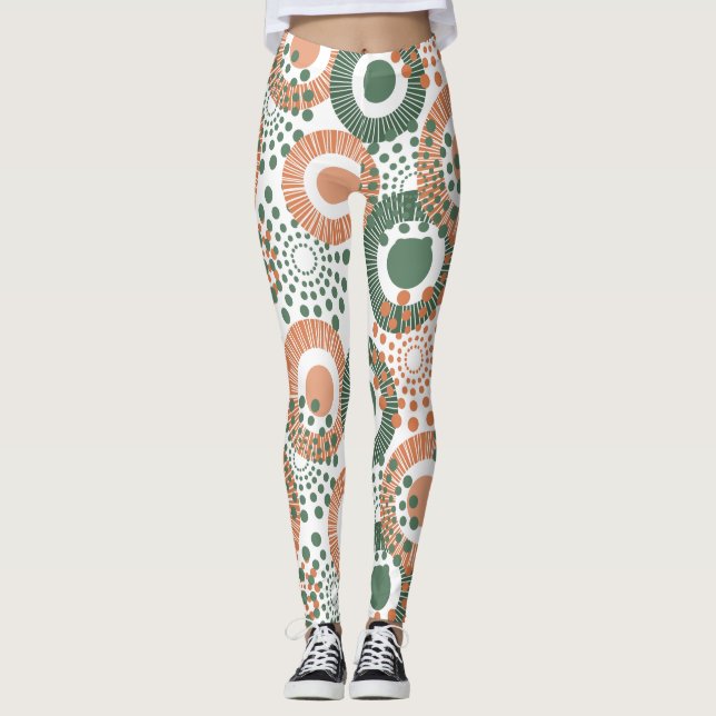 Legging Círculos, Círculos em Todos os lugares (Frente)