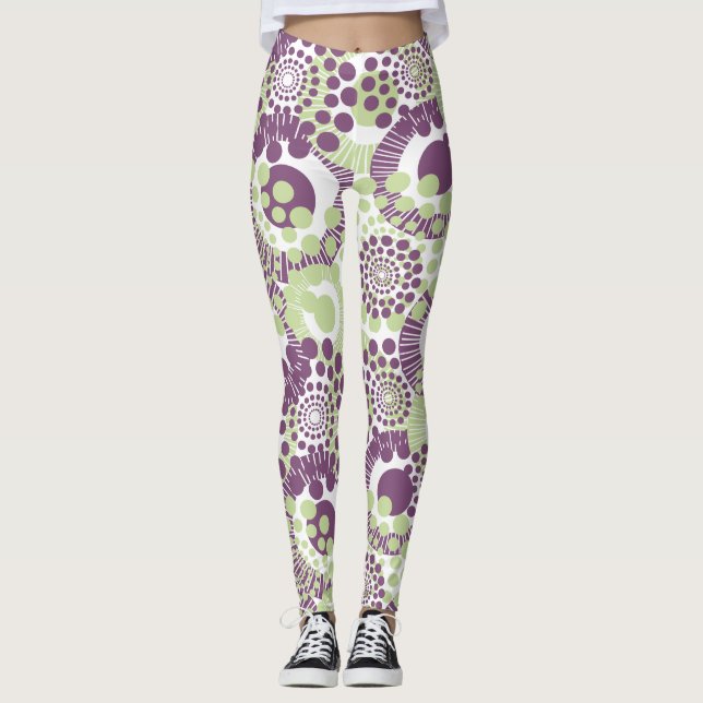 Legging Círculos, Círculos em Todos os lugares (Frente)
