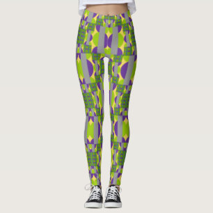 Legging Círculos e caneleiras das colunas