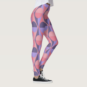 Legging Círculos e triângulos do Art Deco