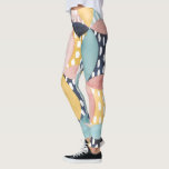 Legging Círculos Geométricos de Aquarela<br><div class="desc">Círculos Geométricos De Aquarela Artista: Grace Popp</div>