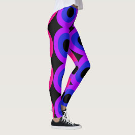 Legging Círculos neon