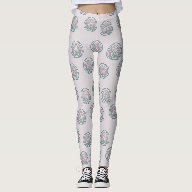 Legging Círculos Peacock (Frente)
