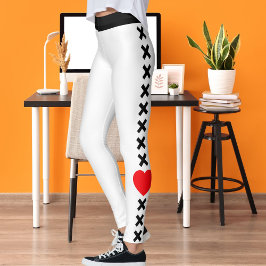 Legging Citação Personalizada De Gato De Pet Em Branco Pre