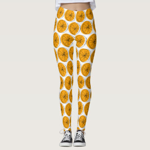 Legging Citrus Orange Multi-Leggings