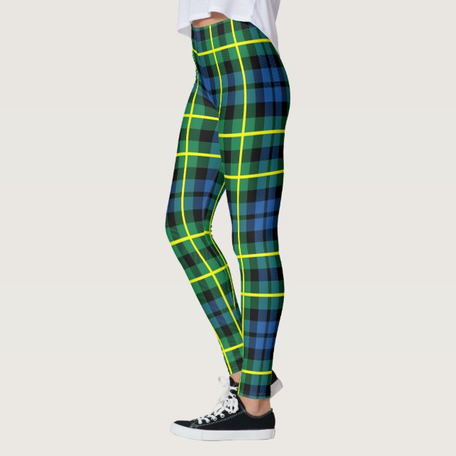 Legging Clã Campbell de Breadalbane Tarta Antiga Scotstee (Esquerda)