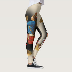 Legging Clã escocês MacBean MacBain por R.R. McIan