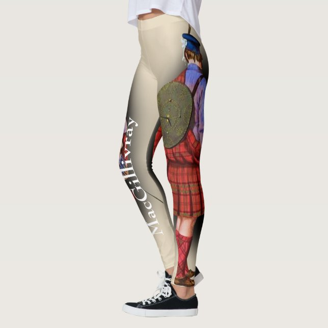 Legging Clã escocês MacGillivray por R.R. McIan (Esquerda)