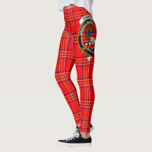 Clã Scotstee Burnett Brasão Moderno Tecido Escocês