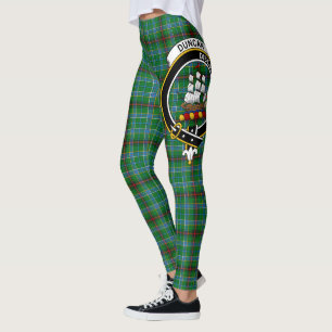 Legging Clã Scotstee Duncan de Crista Tartan Sketraw Mulhe