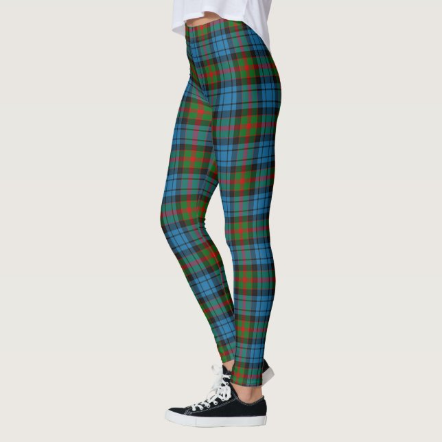 Legging Clã Scotstee Fletcher do Tartan de Dunan Mulheres (Esquerda)