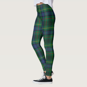 Legging Clã Scotstee Stewart Caça Tecido Xadrez Moderno Mu