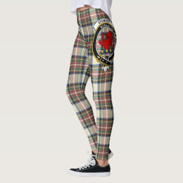 Legging Clã Stewart Scotstee Traje Antigo Brasão Tartan