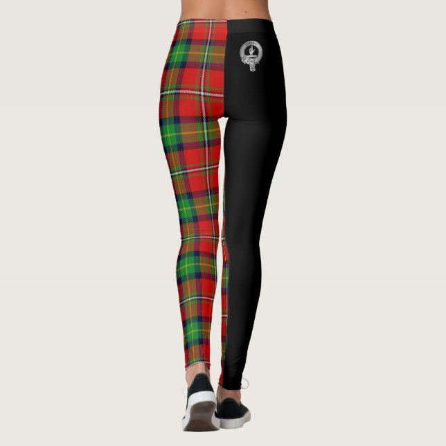 Legging Clan Boyd Crest e Tartan (Verso)