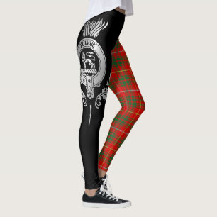 Legging Clan Bruce Crest & Tartan