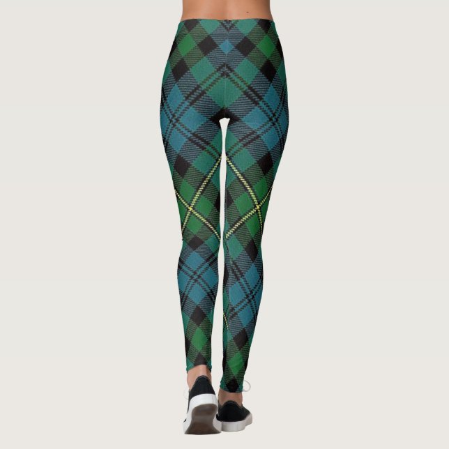 Legging Clan Campbell do Loudoun Scottish Tartan (Verso)