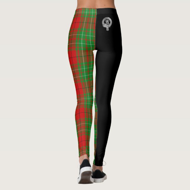 Legging Clan Comyn | Cumming Crest & Tartan (Verso)