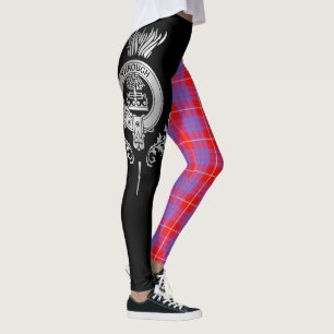 Legging Clan Hamilton Crest & Tartan