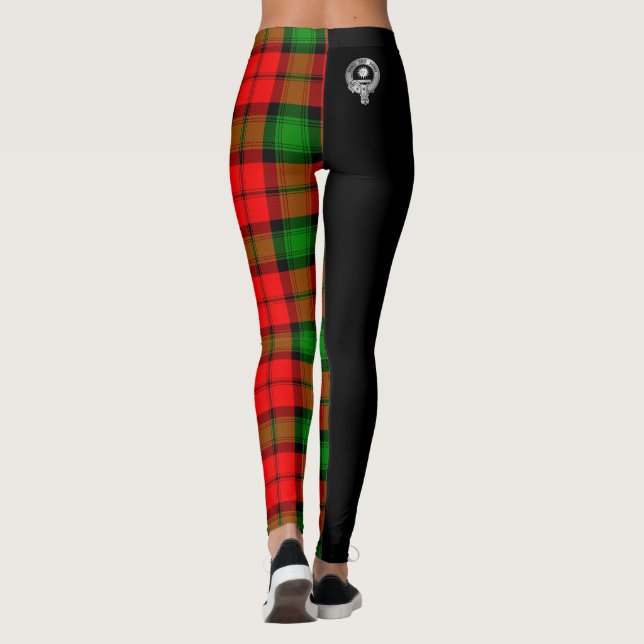 Legging Clan Kerr Crest & Tartan (Verso)