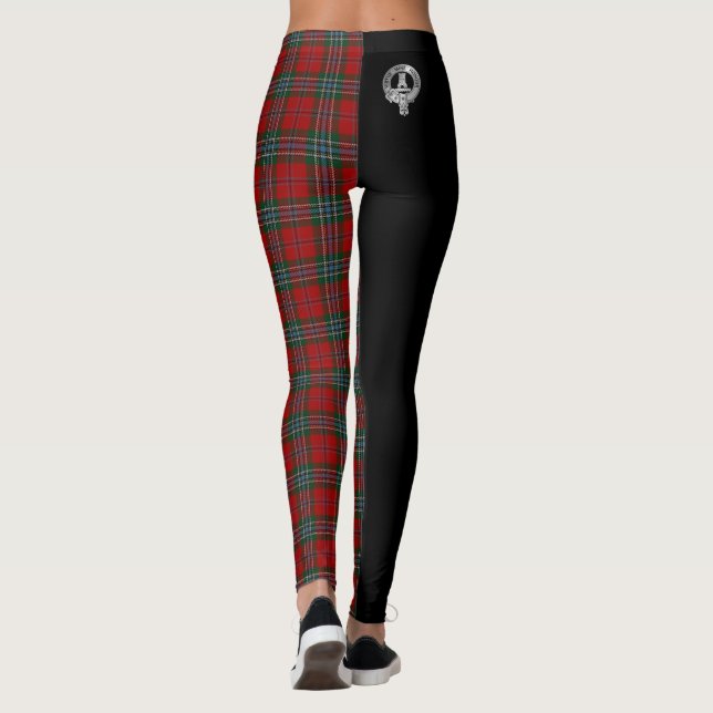 Legging Clan MacLean Crest & Tartan (Verso)