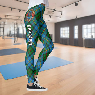 Legging Clan MacLeod caçando Tartan