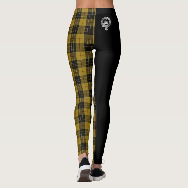 Legging Clan MacLeod Crest & Tartan (Verso)