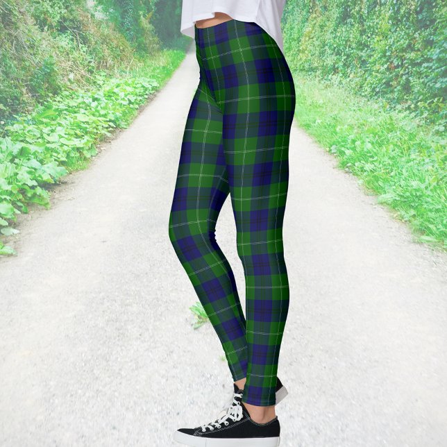 Legging Clan Oliphant Tartan Xadrez (Criador carregado)